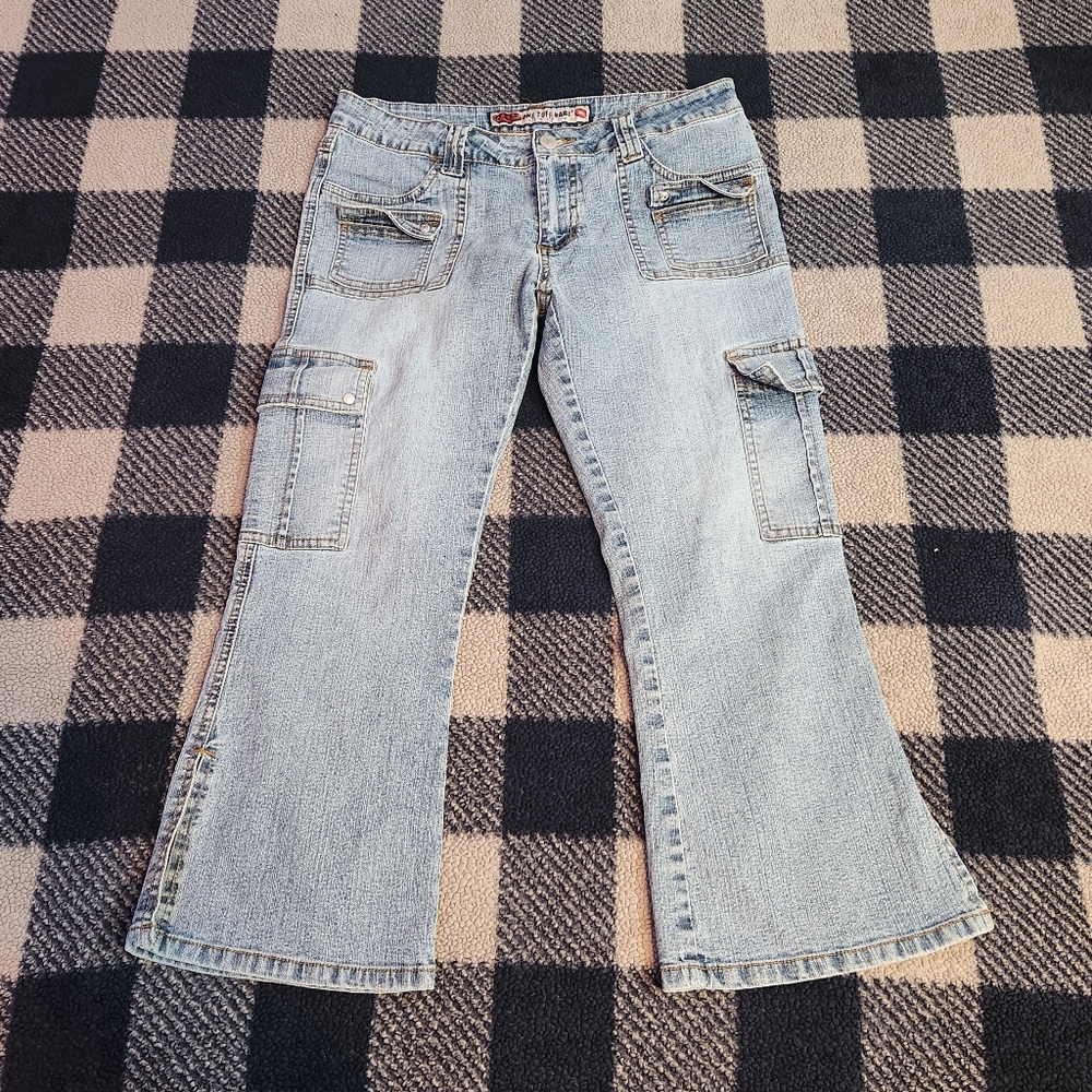 Y2k mcbling style capris by one tuff babe